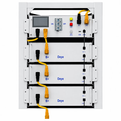 Rack Baterii Deye 3U-HRACK 19 Inch pentru 12 Module BOS-G cu Extindere Modulara