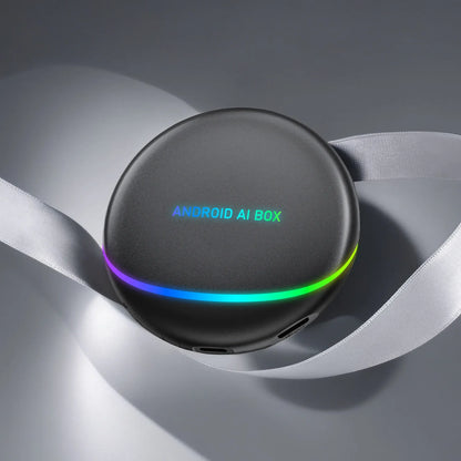Android Carplay AI BOX, 8GB RAM + 128GB ROM, conectivitate WiFi + Bluetooth - Taggo.ro