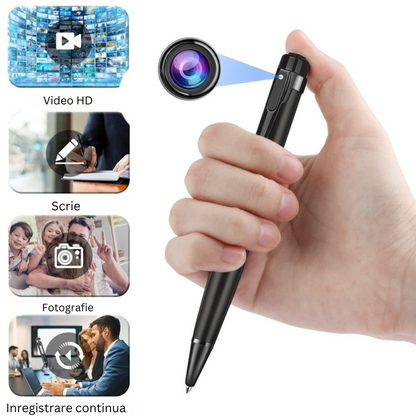 Pix cu Camera Spion HD 1080p și Reportofon – Inregistrare Audio-Video Discreta