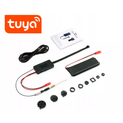 Camera Spion WiFi Full HD 1080p, Detectare Miscare, Autonomie Lunga, Aplicatie Tuya