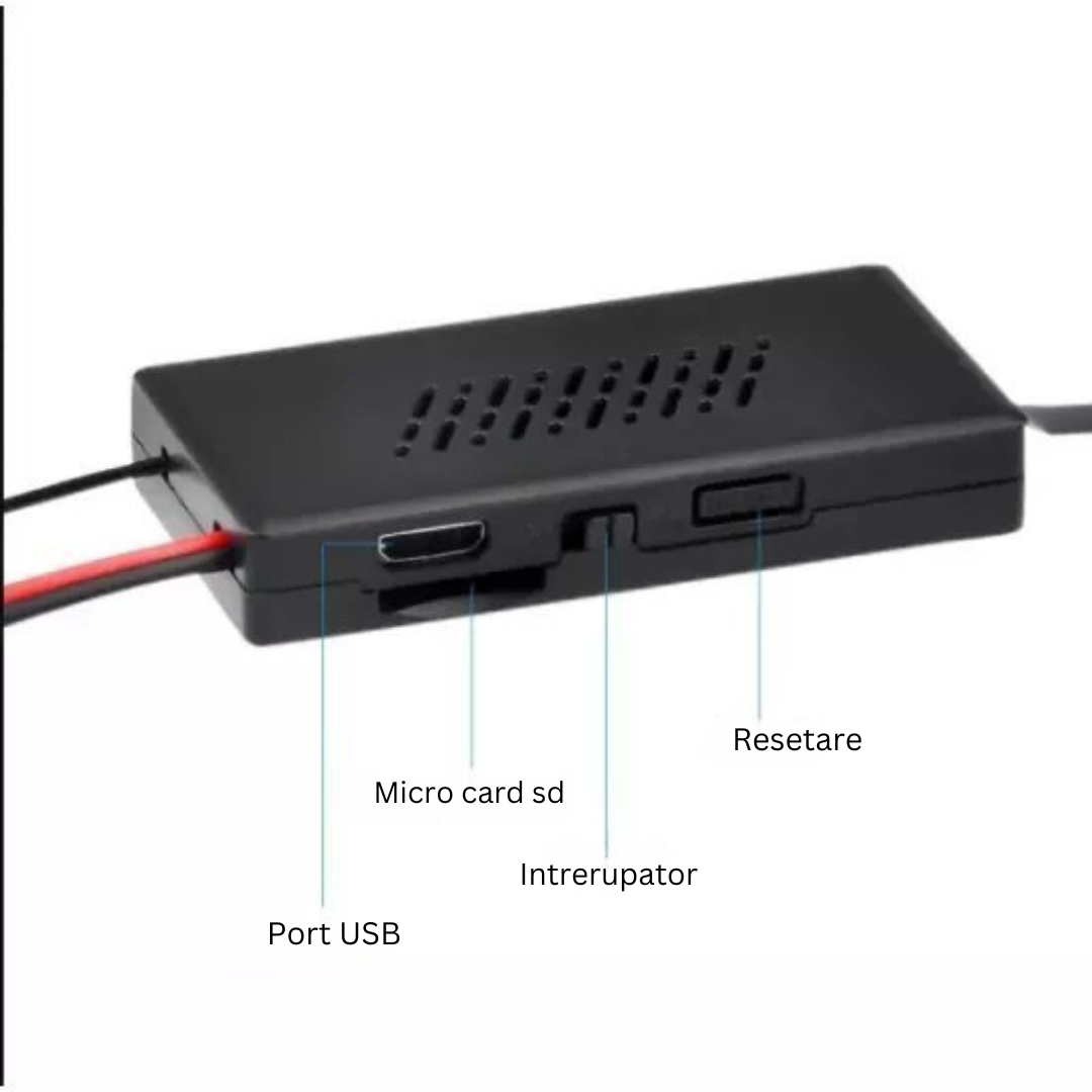 Camera Spion WiFi Full HD 1080p, Detectare Miscare, Autonomie Lunga, Aplicatie Tuya