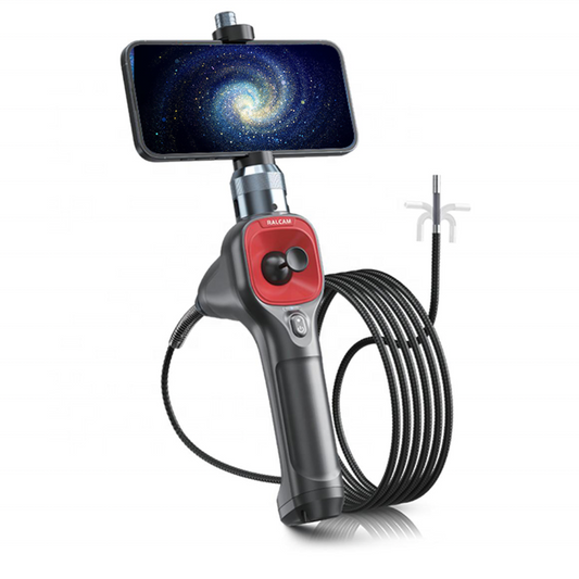 Camera endoscopica 360° tip Snake, 6.2 mm, Cablu 1M, Rezolutie 1280x720 HD, Baterie 4400 mAh