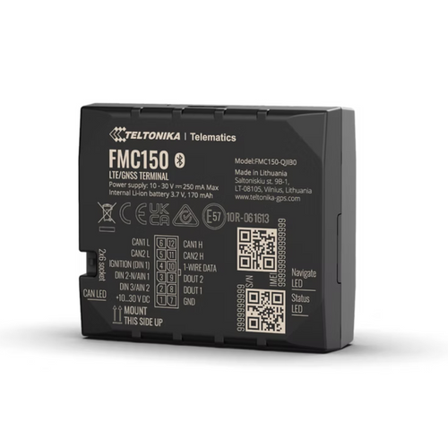 GPS Tracker Auto Profesional Teltonika FMC150 – Procesor CAN, Bluetooth, LTE CAT1, Acumulator 170 mAh, GSM 4G, eSIM global inclus