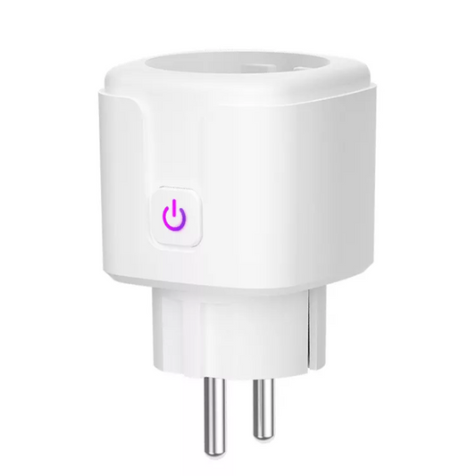 Priza Inteligenta Wi-Fi Tuya EU – Control de la Distantă, Monitorizare Energie si Temporizare