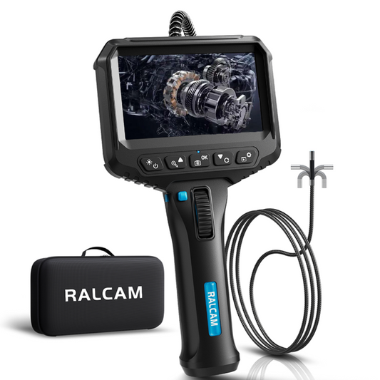 Camera Endoscopica Snake 6.2 mm, Display 4.3", 1080p, Cablu 1m, Baterie 2200 mAh