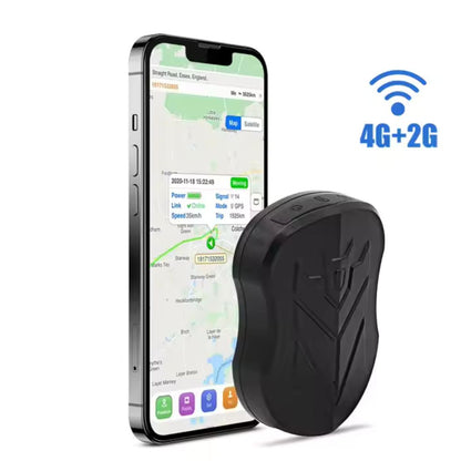 Tracker GPS Auto 4G Portabil cu Magnet Puternic și Baterie 5000mAh – Rezistent la Apă, Monitorizare în Timp Real, Autonomie 240 Zile