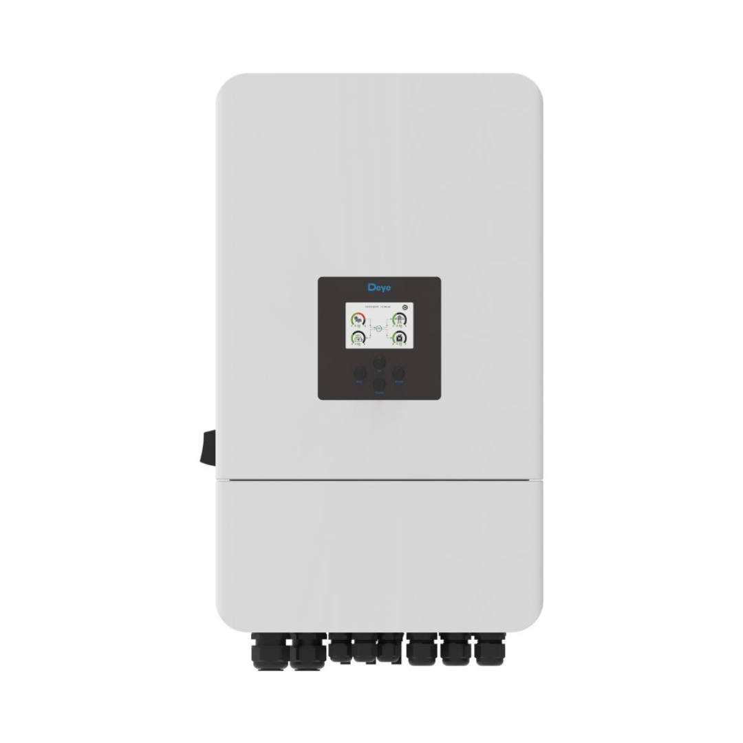 Invertor Hibrid Deye 10kW Trifazat IP65, SUN-10K-SG05LP3-EU-SM2, LCD si Intrare Generator