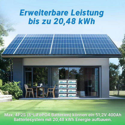 Baterie solara LITHIUM Redodo 24V 100Ah LiFePO4 cu BMS 100A, 2560Wh
