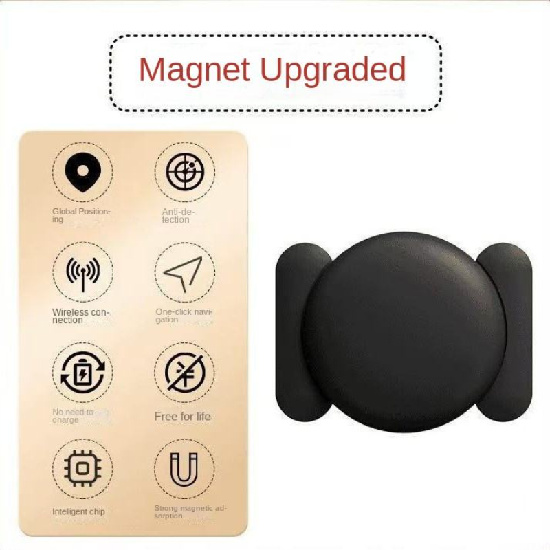 Dispozitiv de urmarire EasyTrack compatibil Android – cu Suport Magnetic din Silicon - Negru