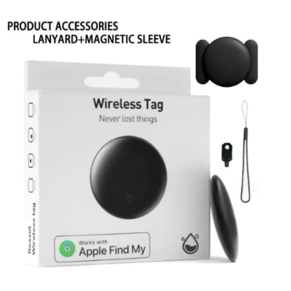 Dispozitiv de urmarire EasyTrack compatibil Android – cu Suport Magnetic din Silicon - Negru