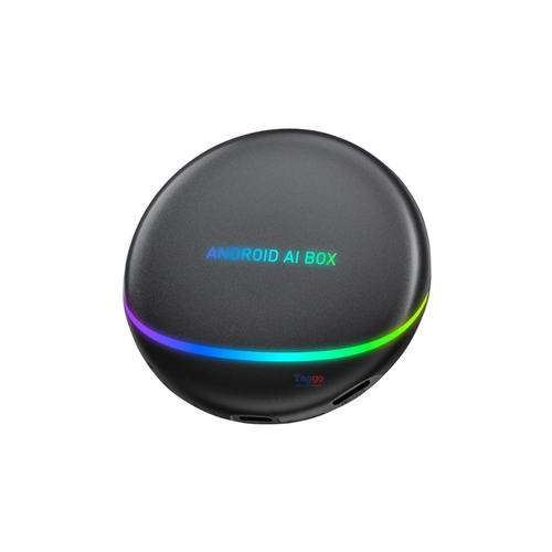 Android Carplay AI BOX, 8GB RAM + 128GB ROM, conectivitate WiFi + Bluetooth