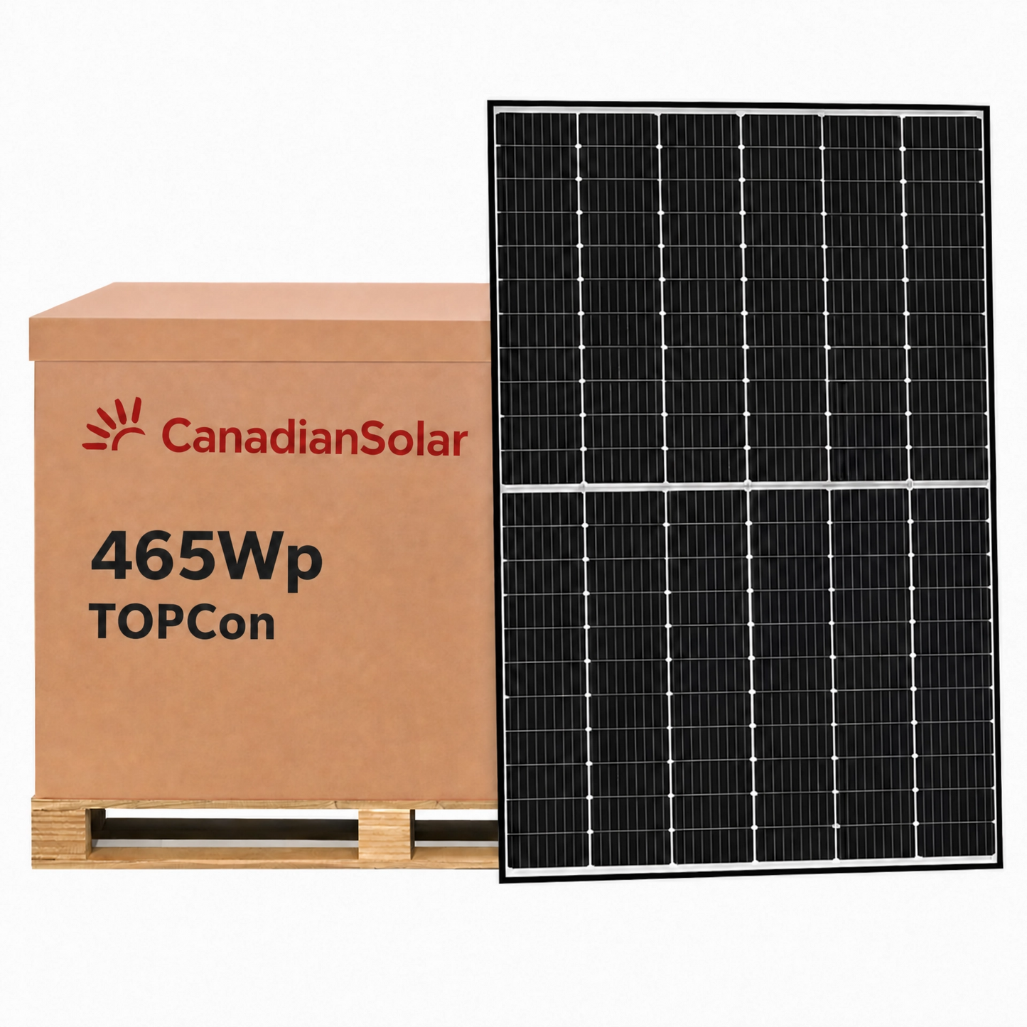 Palet 36 Panouri Canadian Solar 465W CS6.2-48TD TOPCon — 16,74 kWp
