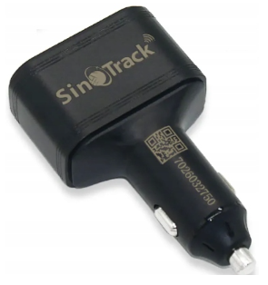 Incarcator auto / Tracker GPS 4G cu incarcare rapida si localizare in timp real, interfata USB dubla, buton SOS, antifurt