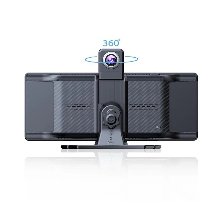 Navigatie auto Smart C1 4K + camera spate 1080P DVR, Ecran 10.26 inch, Conectivitate Bluetooth