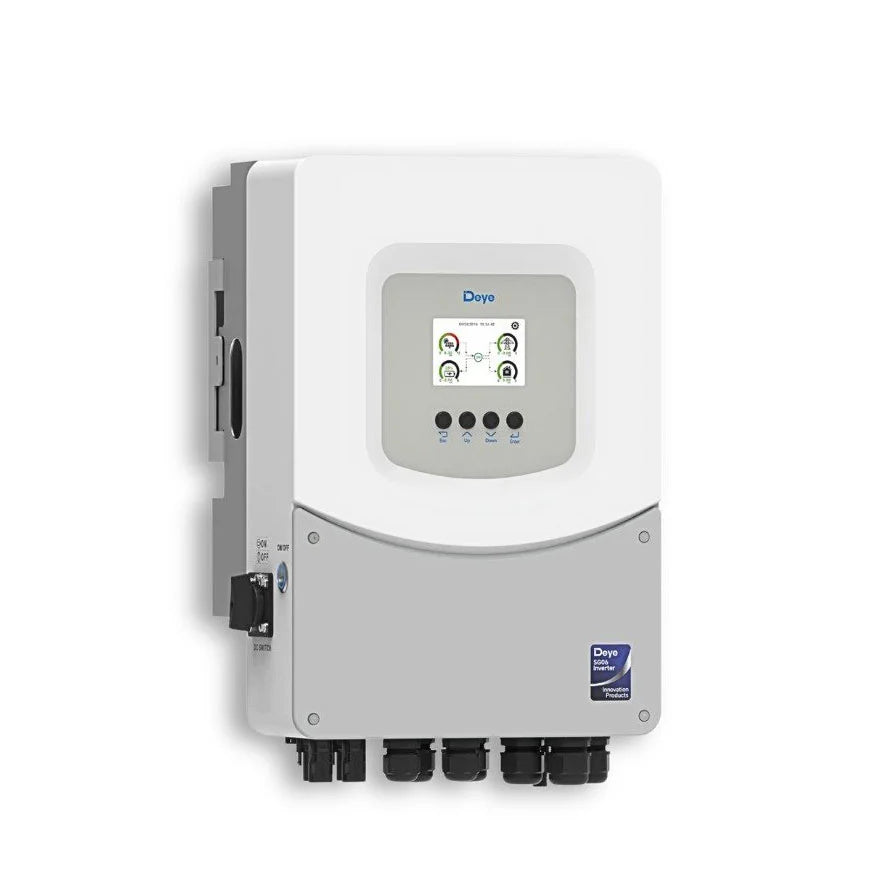 Invertor hibrid monofazat Deye SUN-6K-SG06LP1-EU-BM2 6kW, 2 MPPT, baterii 48V, backup