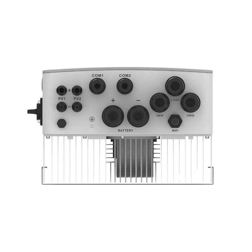 Invertor hibrid monofazat Deye SUN-6K-SG06LP1-EU-BM2 6kW, 2 MPPT, baterii 48V, backup