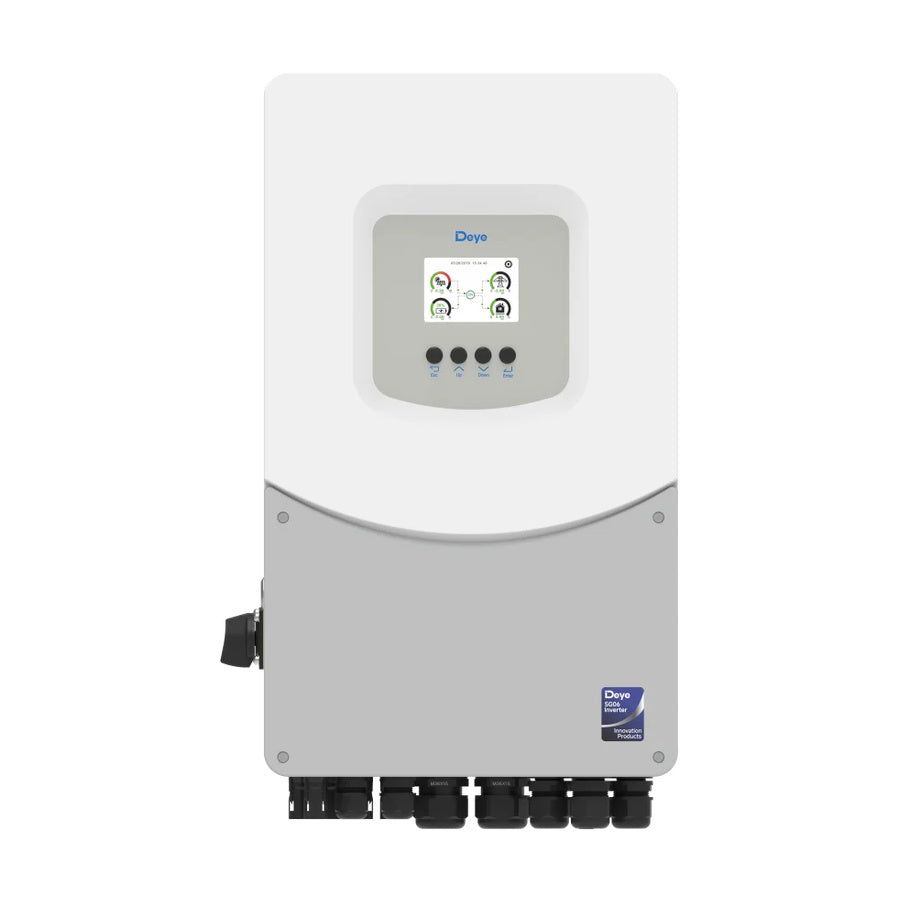 Invertor hibrid monofazat Deye SUN-8K-SG06LP1-EU-BM3 8kW, 3 MPPT, baterii 48V, backup