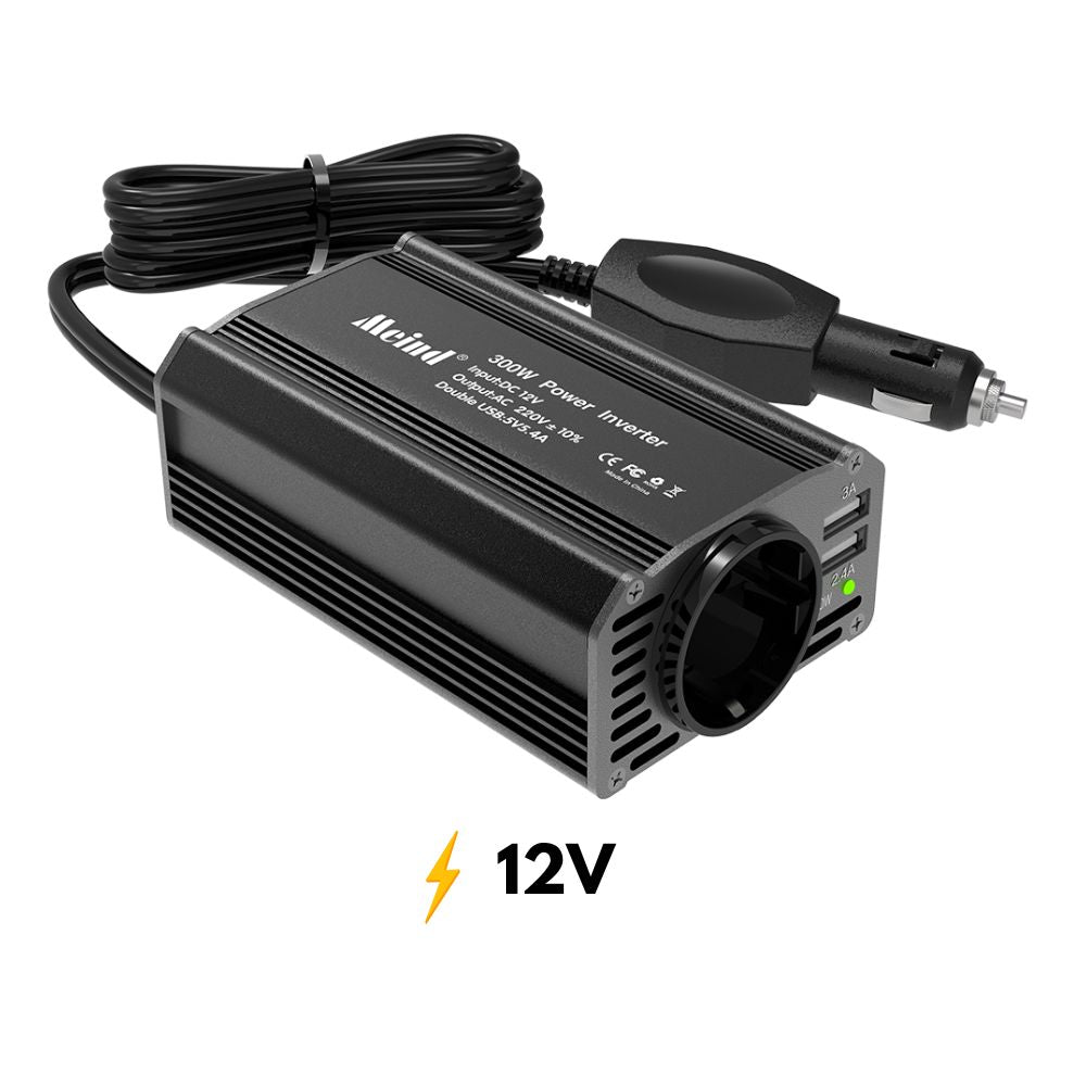 Invertor 600w, Priza EU 230V, Putere 600W, 2 x Porturi USB, 5.4A